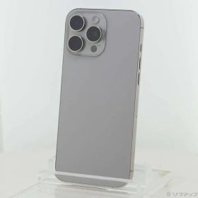 ソフマップ 〔中古品〕 iPhone16 Pro Max 256GB ナチュラルチタニウム MYWK3J／A SIMフリー【305】