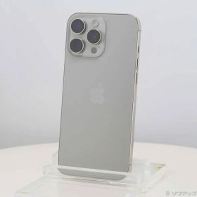 ソフマップ 〔中古品〕 iPhone16 Pro Max 256GB ナチュラルチタニウム MYWK3J／A SIMフリー【276】