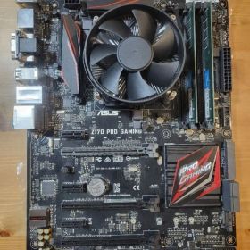 ASUS Z170 PRO GAMING i7-7700K 16GBメモリセット