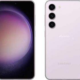 【整備済み品】Samsung Galaxy S23 SC-51D ラベンダー docomo版 OS種類：Android 13 販売時期：2023年夏モデル 画面サイズ：6.1インチ 内蔵メモリ：ROM 256GB RAM 8GB