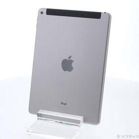 〔中古〕NTTドコモ iPad Air 2 64GB スペースグレイ MGHX2J／A docomo〔377-ud〕