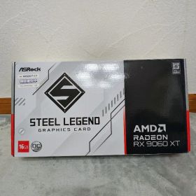 極美品ASRock Steel LegendRadeonRX9060XT16G