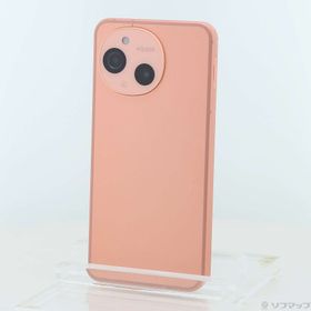 (中古)SHARP AQUOS sense9 128GB コーラル SHG14 au SIMフリー(349-ud)
