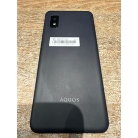 【中古正常品】AQUOS wish3 64GB ブラック SIMフリー SH-M25 A460