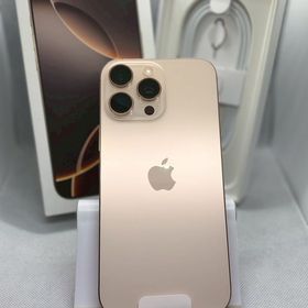 ○未使用品 SIMフリー iPhone16ProMax 256GB デザートチタニウム