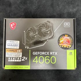 MSIGeForce RTX4060 VENTS 2X BLACK 8GBOC
