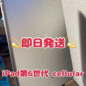 【即日発送！】 iPad(第6世代)cellular シルバー 32GB