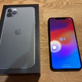Apple iPhone 11 Pro Max本体 ミッドナイトグリーン64GB