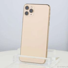 ソフマップ 〔中古品〕 iPhone11 Pro Max 64GB ゴールド MWHG2J／A SIMフリー【262】