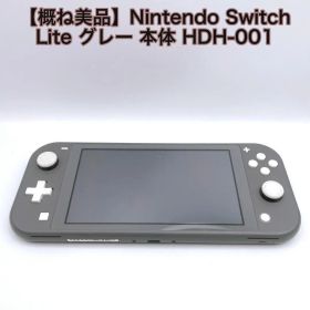 【良品】Nintendo Switch Lite グレー 本体 HDH-001