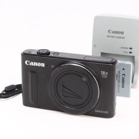 AB- (良品) Canon キヤノン PowerShot SX610 HS ブラック 初期不良返品対応 77-3