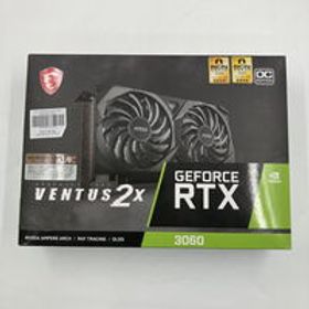 中古 MSI GeForce RTX 3060 VENTUS 2X 12G OC (RTX3060 12GB) 144777 状態： B:良品