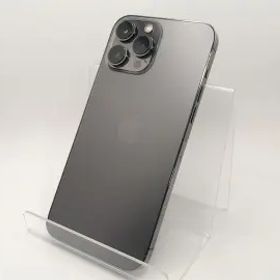 【中古】Apple docomo 【SIMフリー】 iPhone 13 Pro Max 128GB グラファイト MLJ43J/A【川崎駅前】保証期間１ヶ月【ランクC】