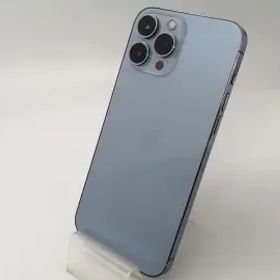 【中古】Apple 国内版 【SIMフリー】 iPhone 13 Pro Max 512GB シエラブルー MLJX3J/A【大阪堂島】保証期間１ヶ月【ランクB】