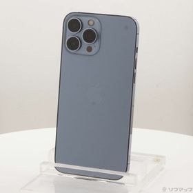 (中古)Apple iPhone13 Pro Max 128GB シエラブルー MLJ73J/A SIMフリー(198-ud)