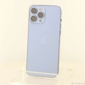 (中古)Apple iPhone13 Pro Max 128GB シエラブルー MLJ73J/A SIMフリー(262-ud)
