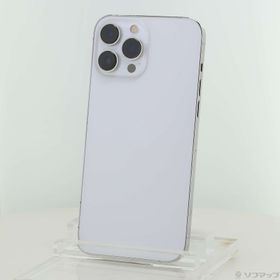 (中古)Apple iPhone13 Pro Max 128GB シルバー MLJ53J/A SIMフリー(262-ud)