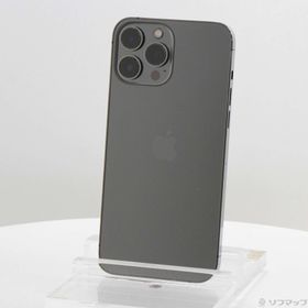 (中古)Apple iPhone13 Pro Max 256GB グラファイト MLJ83J/A SIMフリー(262-ud)