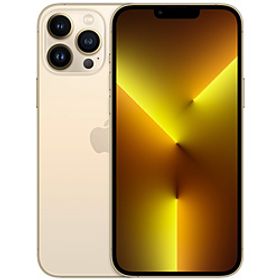 (中古)Apple iPhone13 Pro Max 256GB ゴールド MLJA3J/A SIMフリー(295-ud)