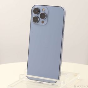 (中古)Apple iPhone13 Pro Max 256GB シエラブルー MLJD3J/A SIMフリー(348-ud)