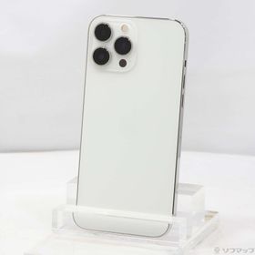 (中古)Apple iPhone13 Pro Max 128GB シルバー MLJ53J/A SIMフリー(295-ud)