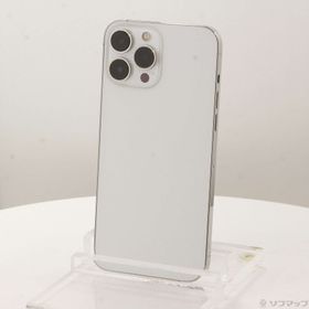 (中古)Apple iPhone13 Pro Max 128GB シルバー MLJ53J/A SIMフリー(247-ud)