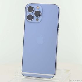 (中古)Apple iPhone13 Pro Max 128GB シエラブルー MLJ73J/A SIMフリー(196-ud)