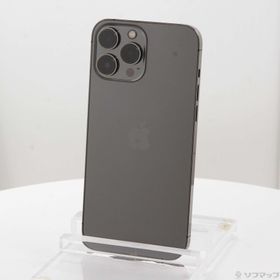 (中古)Apple iPhone13 Pro Max 128GB グラファイト MLJ43J/A SIMフリー(262-ud)