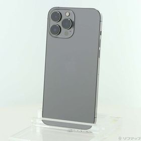 (中古)Apple iPhone13 Pro Max 256GB グラファイト MLJ83J/A SIMフリー(198-ud)