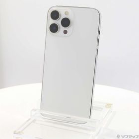 (中古)Apple iPhone13 Pro Max 128GB シルバー MLJ53J/A SIMフリー(258-ud)