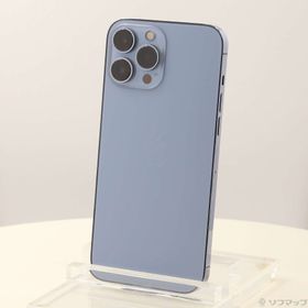 (中古)Apple iPhone13 Pro Max 256GB シエラブルー MLJD3J/A SIMフリー(344-ud)
