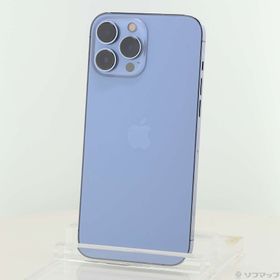 (中古)Apple iPhone13 Pro Max 128GB シエラブルー MLJ73J/A SIMフリー(262-ud)