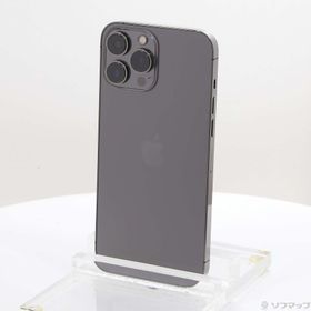(中古)Apple iPhone13 Pro Max 512GB グラファイト MLJQ3J/A SIMフリー(196-ud)