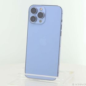 (中古)Apple iPhone13 Pro Max 128GB シエラブルー MLJ73J/A SIMフリー(262-ud)