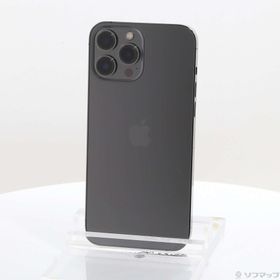 (中古)Apple iPhone13 Pro Max 256GB グラファイト MLJ83J/A SIMフリー(269-ud)