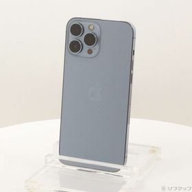 (中古)Apple iPhone13 Pro Max 512GB シエラブルー MLJX3J/A SIMフリー(262-ud)