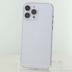 (中古)Apple iPhone13 Pro Max 128GB シルバー MLJ53J/A SIMフリー(258-ud)