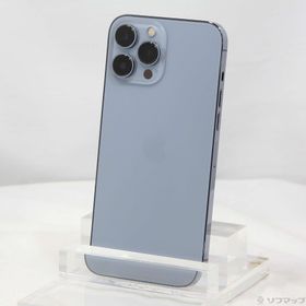 (中古)Apple iPhone13 Pro Max 128GB シエラブルー MLJ73J/A SIMフリー(269-ud)