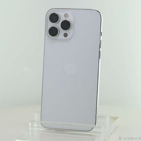 (中古)Apple iPhone13 Pro Max 128GB シルバー MLJ53J/A SIMフリー(262-ud)