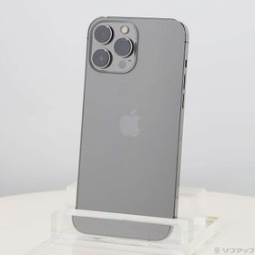 (中古)Apple iPhone13 Pro Max 256GB グラファイト NLJ83J/A SIMフリー(276-ud)
