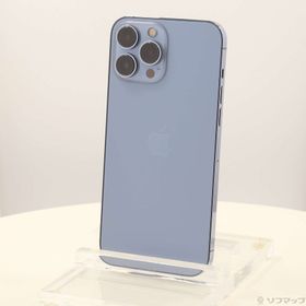 (中古)Apple iPhone13 Pro Max 128GB シエラブルー MLJ73J/A SIMフリー(344-ud)