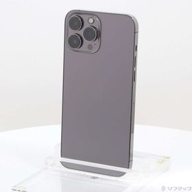 (中古)Apple iPhone13 Pro Max 128GB グラファイト MLJ43J/A SIMフリー(258-ud)