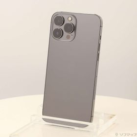 (中古)Apple iPhone13 Pro Max 512GB グラファイト MLJQ3J/A SIMフリー (ネットワーク利用制限▲)(247-ud)