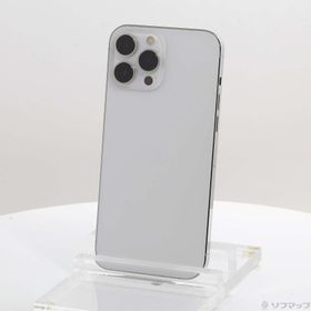 (中古)Apple iPhone13 Pro Max 256GB シルバー MLJ93J/A SIMフリー(269-ud)