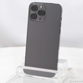 (中古)Apple iPhone13 Pro Max 256GB グラファイト MLJ83J/A SIMフリー(276-ud)
