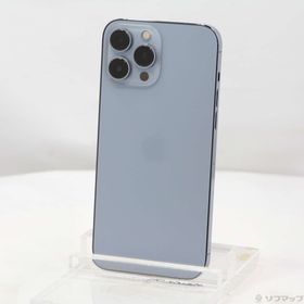 (中古)Apple iPhone13 Pro Max 256GB シエラブルー MLJD3J/A SIMフリー(377-ud)