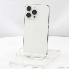 (中古)Apple iPhone13 Pro Max 128GB シルバー MLJ53J/A SIMフリー(258-ud)