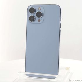(中古)Apple iPhone13 Pro Max 512GB シエラブルー MLJX3J/A SIMフリー(276-ud)