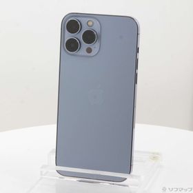 (中古)Apple iPhone13 Pro Max 128GB シエラブルー MLJ73J/A SIMフリー(262-ud)