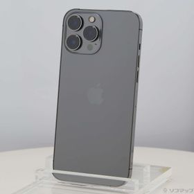 (中古)Apple iPhone13 Pro Max 128GB グラファイト FLJ43J/A SIMフリー(305-ud)